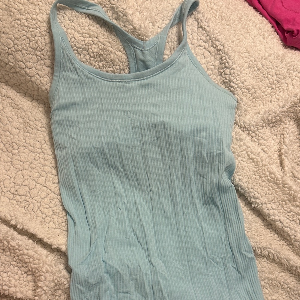 lululemon athletica Sky Blue Tank Top (no padding included)